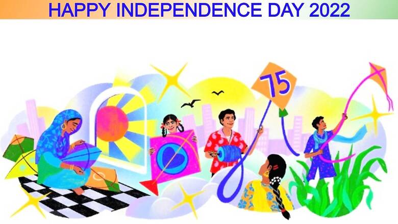 Independence Day 2022: Google Doodle Celebrates India's Culture Around Kites With Adorable GIF