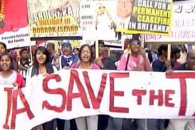 Tamils in Australia protest to boycott Lankan goods