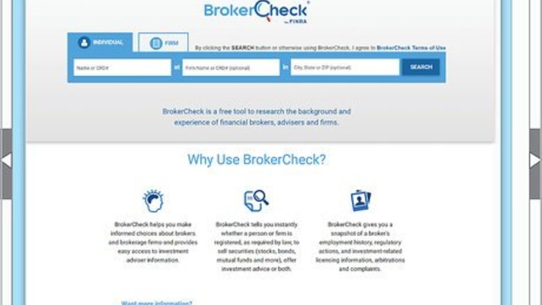 How to Check a Broker's Background