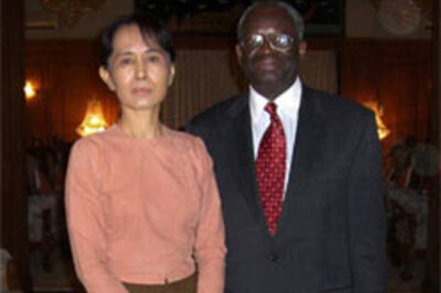 After four years, Suu Kyi moved to state guesthouse