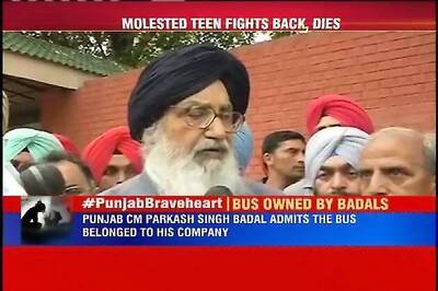 Punjab CM Badal condemns Moga molestation-death case, admits the bus belonged to his company