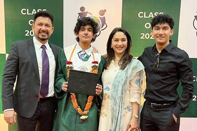 Madhuri Dixit And Dr Sriram Nene Beam With Pride As Son Ryan Graduates From High School; See Photos