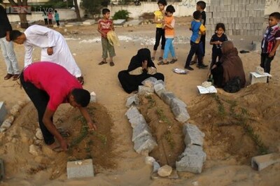 Israel warns of long Gaza war as Palestinian fighters cross border