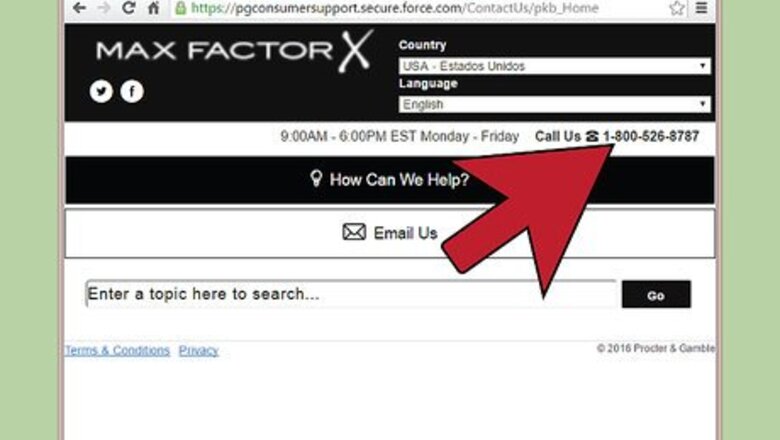 How to Contact Max Factor