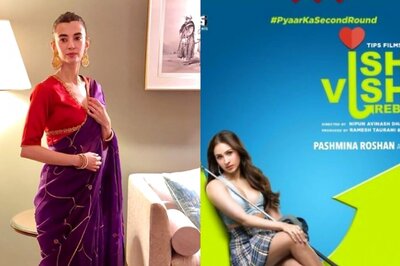 Hrithik Roshan's GF Saba Azad Gives A BIG Shoutout To Pashmina Roshan's Ishq Vishk Rebound Poster