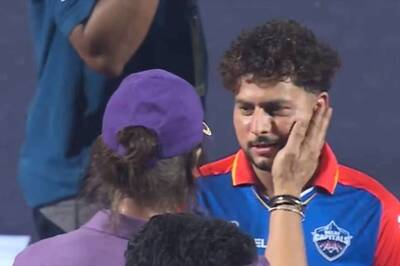 SRK Hugs Kuldeep Yadav Like His 'Own' Kid After KKR vs DC Match, Pictures Go Viral