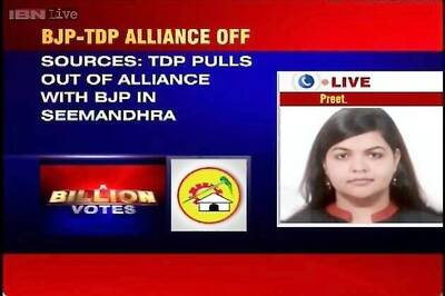 TDP pulls out of alliance with BJP in Seemandhra: Sources