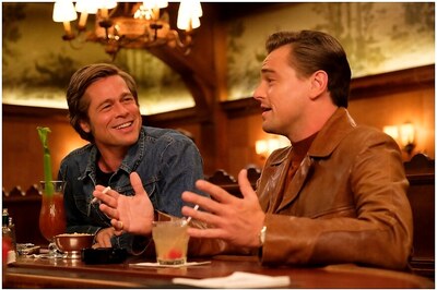 Brad Pitt Thanks Co-star Leonardo DiCaprio in Golden Globes Speech, Jokes About 'Titanic' Scene
