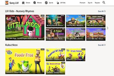 SonyLIV Woos Kids With 'LIV Kids' Launch