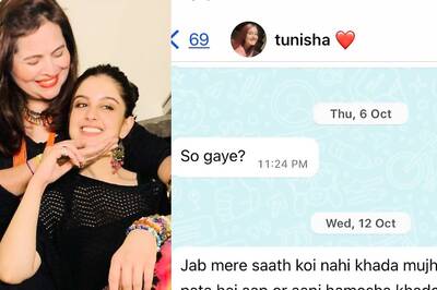 'Bahut Pyaar Karti Hoon...' Tunisha Sharma Texted Sheezan Khan's Mom; Latter Shares Chat On Birthday