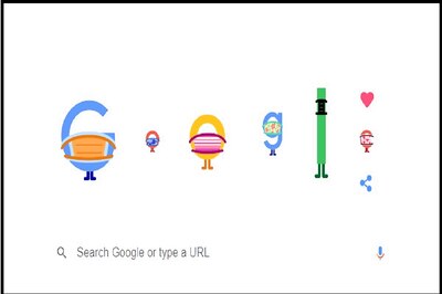 Google Doodle Says 'Wear a Mask' in Its Latest Illustration