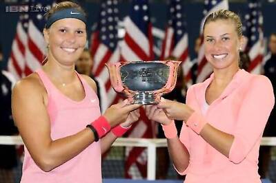 Hlavackova, Hradecka win US Open women doubles title