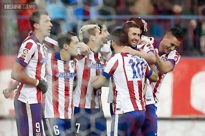 Griezmann scores twice in Atletico Madrid's win over Levante