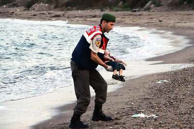 Another drowned toddler washes up on Turkish beach: report