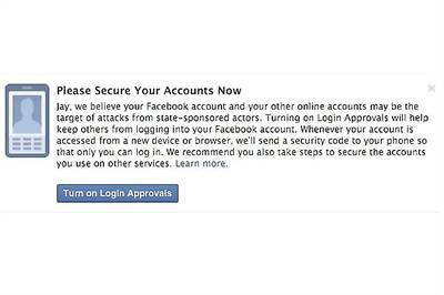 Facebook to alert if your account is being snooped on by the NSA