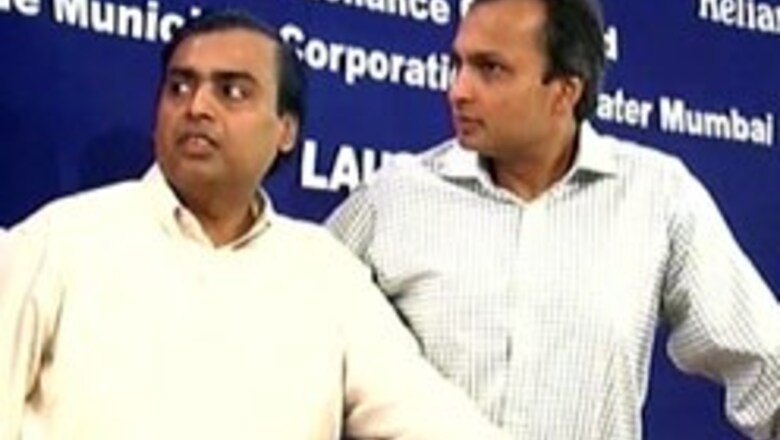 Markets catapult Ambani Bros to top of the world