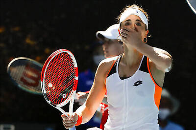 The Latest: Collins, Cornet Start Play At Australian Open