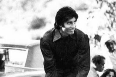 Amitabh Bachchan Shares Throwback BTS Picture From Mr Natwarlal Shoot