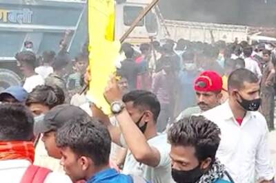 Army Job Aspirants Blocked Railway Tracks, Protest Against Agnipath Scheme