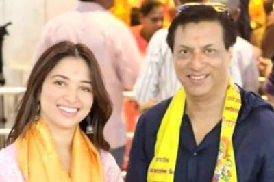 Tamannaah Bhatia Visits Siddhivinayak Temple With Madhur Bhandarkar, Watch