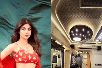 Shilpa Shetty Gets a First-of-Its-Kind Vanity Van With Kitchenette, Yoga Deck, More; See Pics
