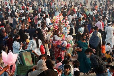 WATCH | In Large Numbers, Nagpur Out on Streets Despite Lockdown from Mar 15 and Rising Infections