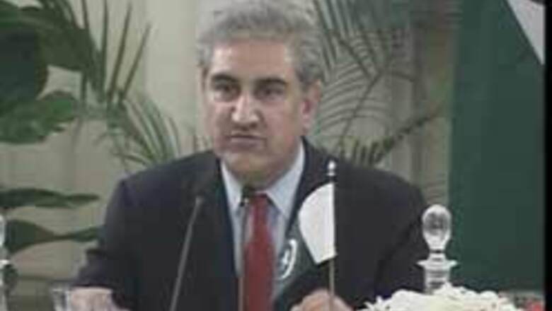 Pak will cooperate with India at every level: Qureshi