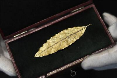 Golden Leaf from Napolean Bonaparte's Crown Sold for 625,000 Euros
