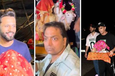 Ganesh Chaturthi 2023: Rahul Vaidya, Ganesh Acharya, Prince Narula Bring Bappa Home; Pics & Videos