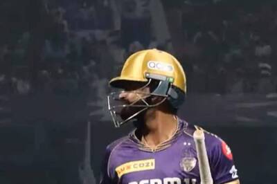 IPL 2024: KKR Skipper Shreyas Iyer Dismissed for a Duck on Return Against SRH | WATCH