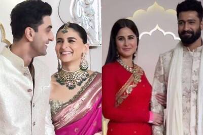 Ranbir Kapoor Dances With Vicky Kaushal To Tauba Tauba, Katrina Kaif Catches Up With Alia Bhatt | Watch