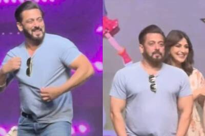 Salman Khan Dances To ‘Tera Hi Jalwa’, Reunites With Sonali Bendre For ‘Hum Saath Saath Hain’ Moment; Watch