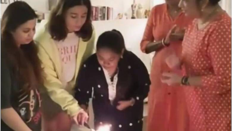 Alia Bhatt Celebrates House Help's Birthday, Says No to Cake Because She's Dieting