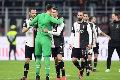 Coppa Italia: Cristiano Ronaldo's Late Penalty Helps Juventus Draw AC Milan in First-leg Semis