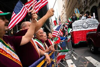 Columbus Day Parade Returns To NYC After 2020 Cancellation