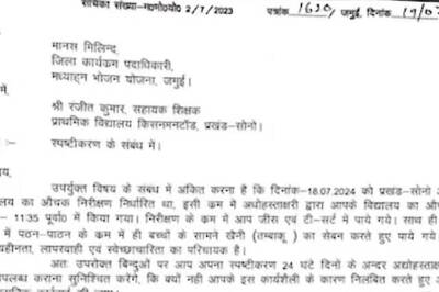 Strict Action Against Bihar Teacher For Chewing Tobacco In Class