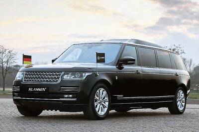 This Bulletproof Range Rover Limo Modified by Klassen is a Perfect SUV for State Heads