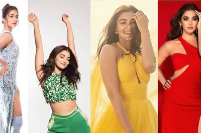 Pooja Hegde Makes a Stylish Splash in the 7 Colours of the Rainbow