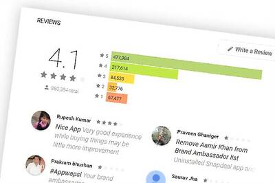 People protesting Aamir Khan's comments give Snapdeal app 1-star reviews on Google Play