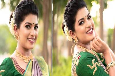 Dhanashri Kadgaonkar's Stunning Saree Pictures Set Instagram on Fire