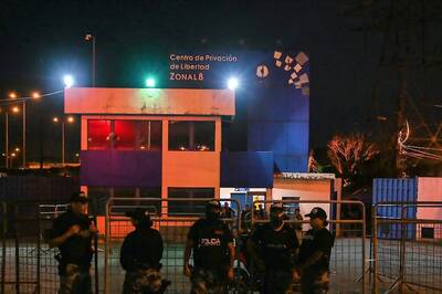 Watch: Ecuador Quells Prison Revolt After Powerful Gang Leader's Escape