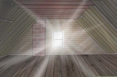 How to Run TV Cables in Wall Spaces from the Attic or Basement Space