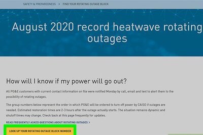 How to Know when Your Power Will Go Out in California Rolling Blackouts