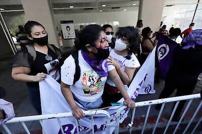 Mexico President's Support Of Tarnished Pol Tears At Party