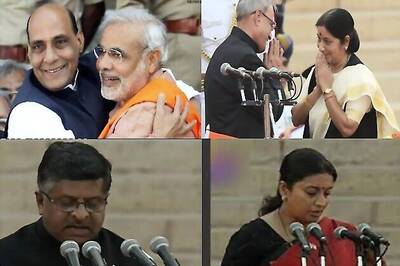 State leaders in Modi cabinet: Rajnath gets Home, Sushma gets External Affairs