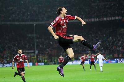 Ibrahimovic brace gives Milan win over Roma