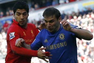 Liverpool fine Luis Suarez for biting Ivanovic