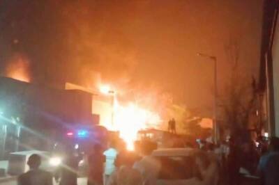 Massive Fire Breaks Out at Plastic Factory in Ahmedabad; 36 Fire Tankers at The Spot