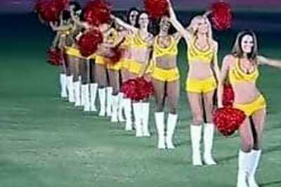 Top political agenda: ban IPL cheerleaders