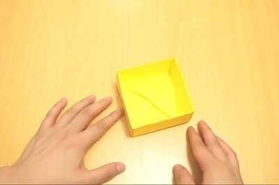 How to Fold a Divider for an Origami Box